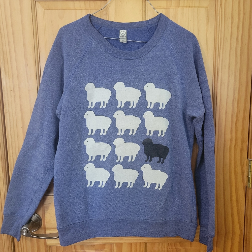 Modcloth Sheep Pullover Sweater